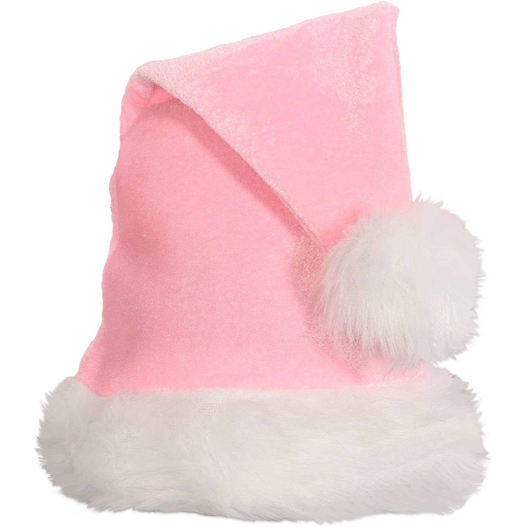 Light Pink Santa Hat