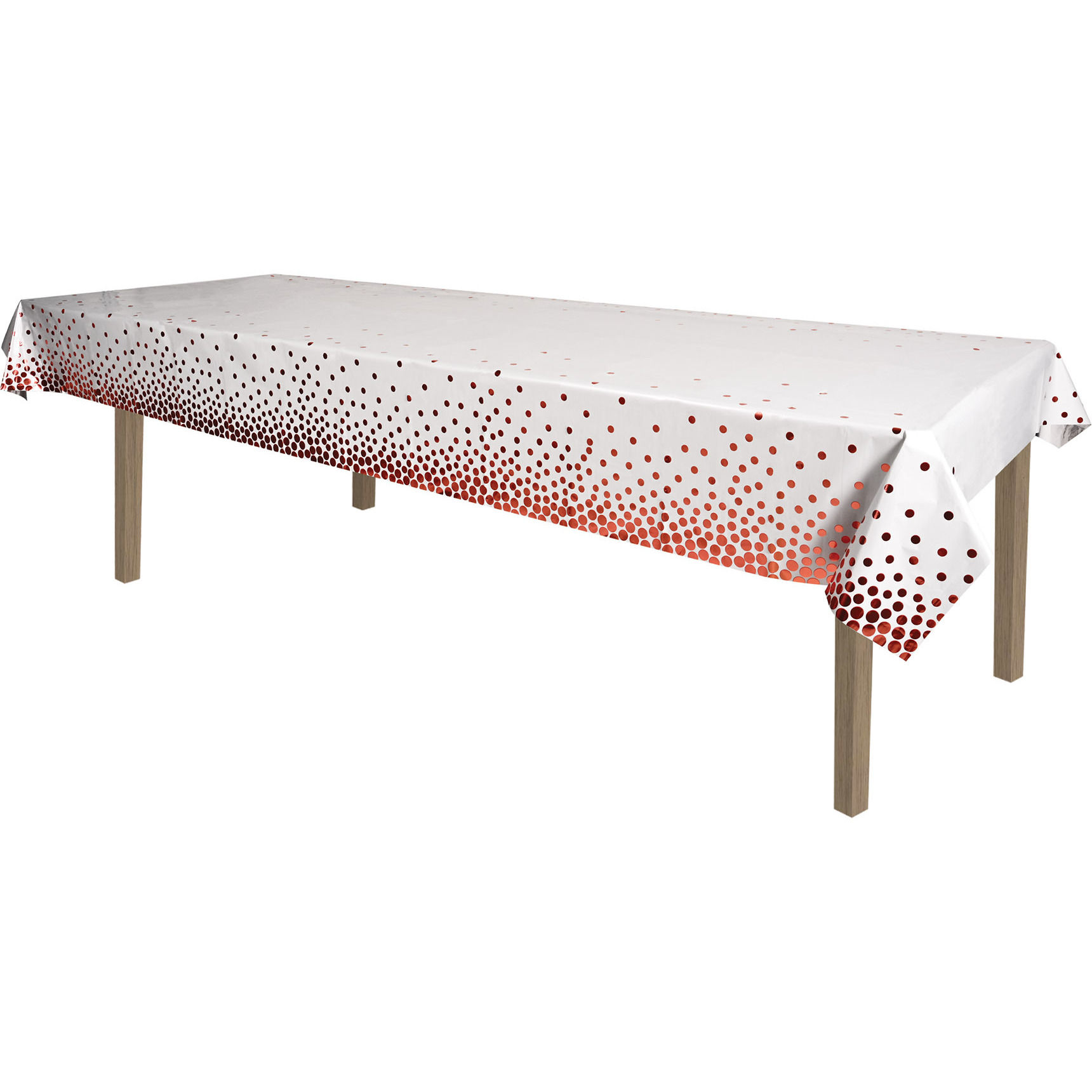 Metallic Polka Dots Tablecover