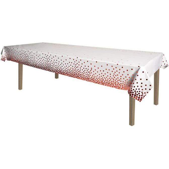 Metallic Polka Dots Tablecover