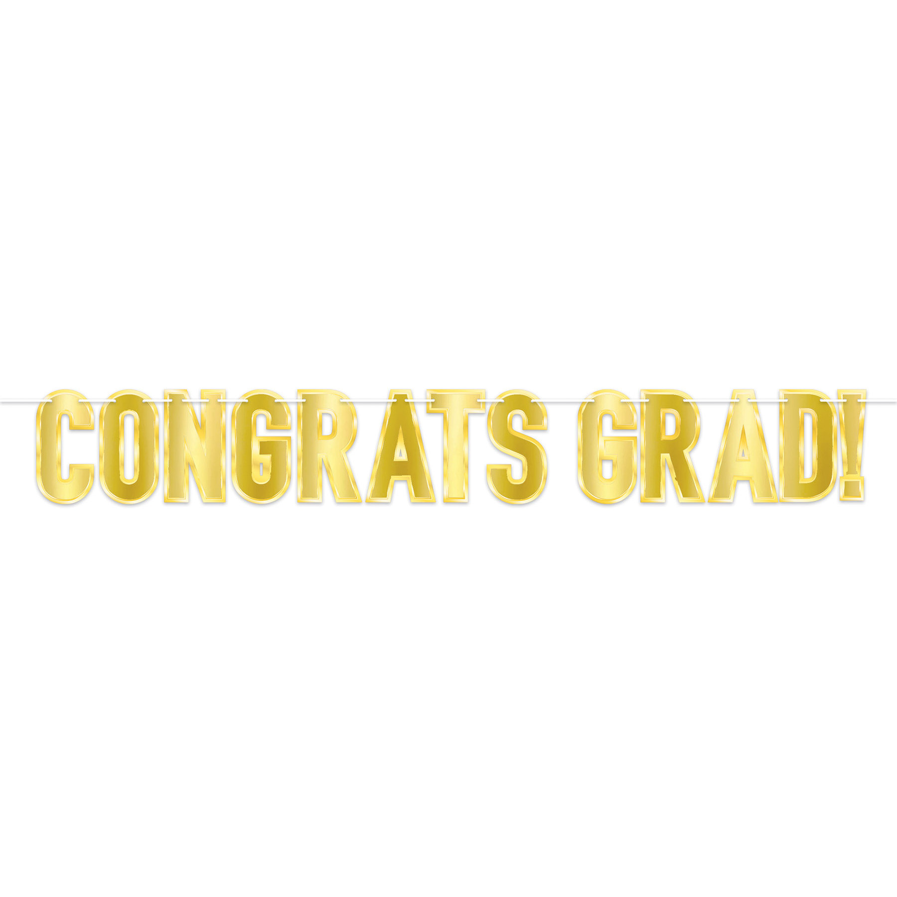 Foil Congrats Grad Streamer