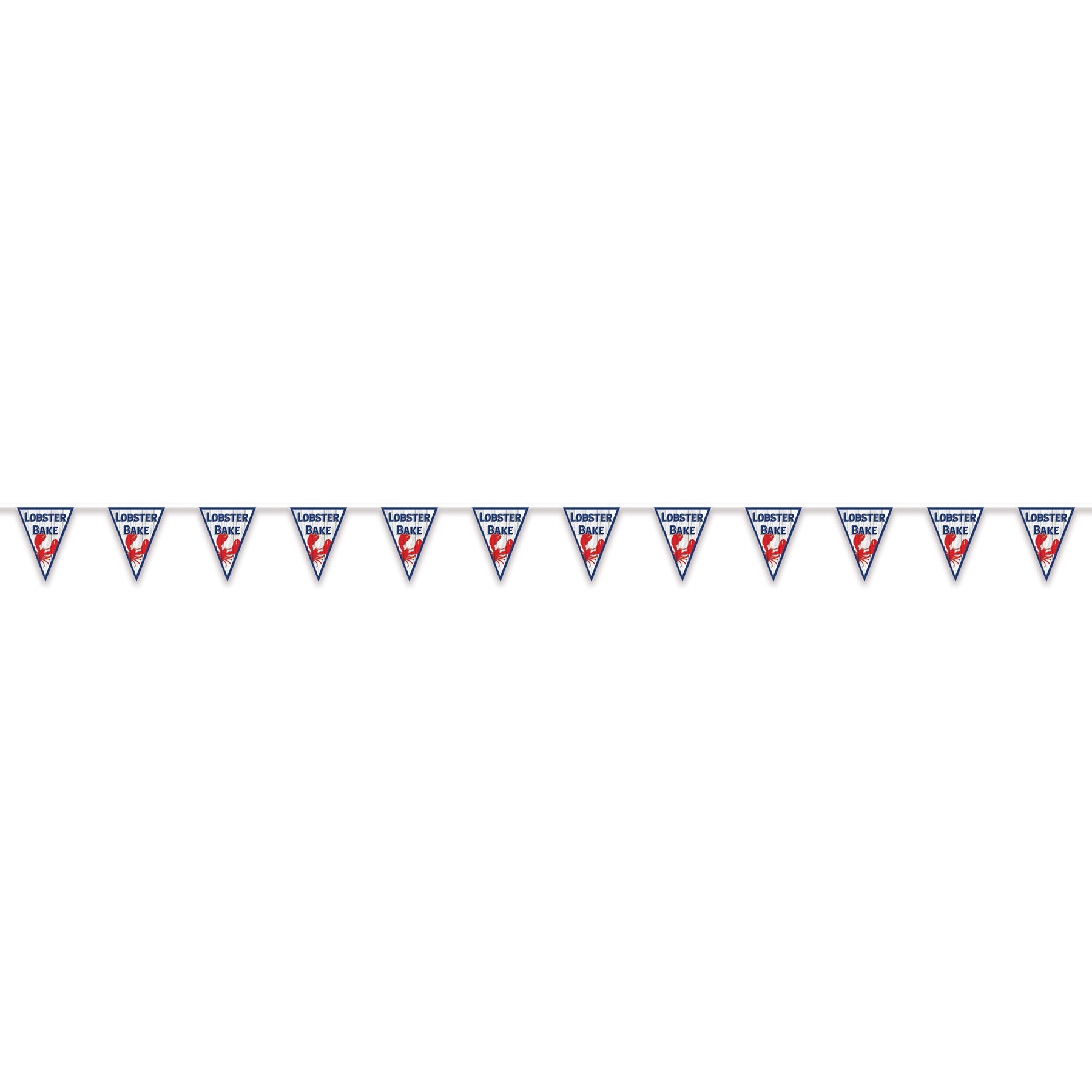 Lobster Bake Pennant Banner