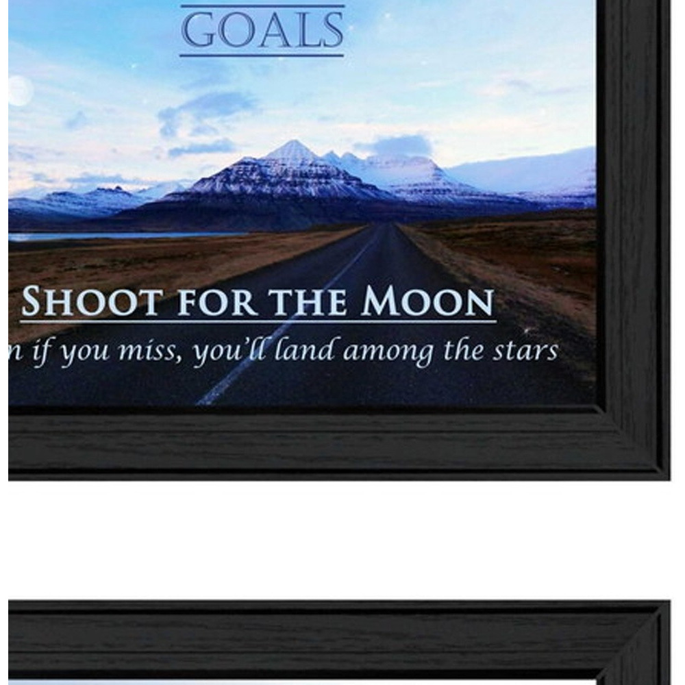 Set Of Two Success 1 Black Framed Print Wall Art