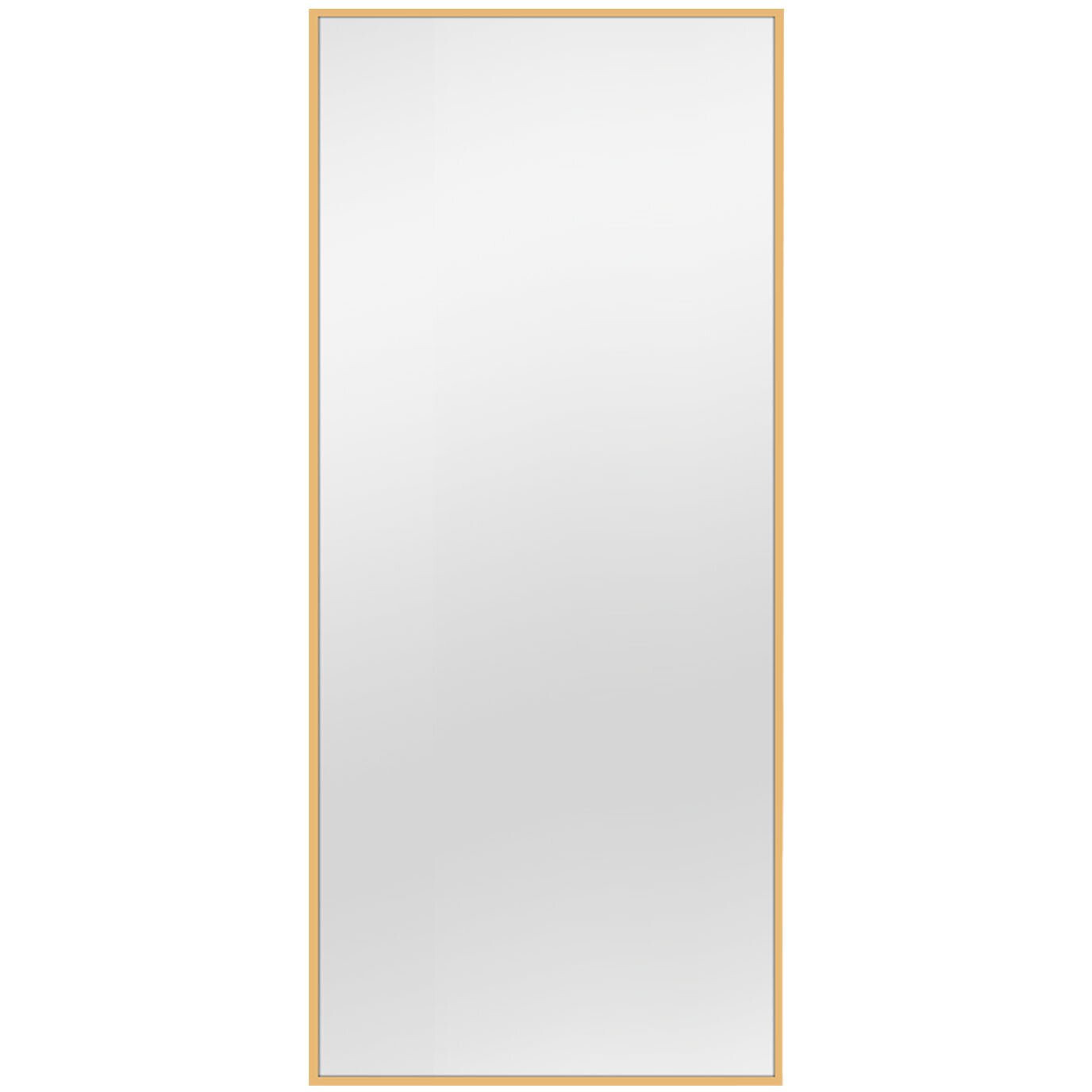 71" Gold Metal Framed Bathroom Vanity Mirror