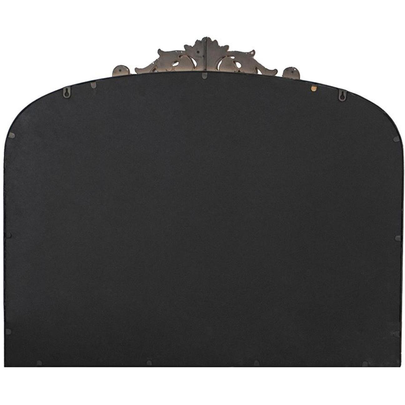 31" Gold Arch Iron Framed Accent Mirror