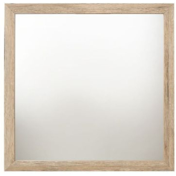 40" Natural Square Dresser Mirror