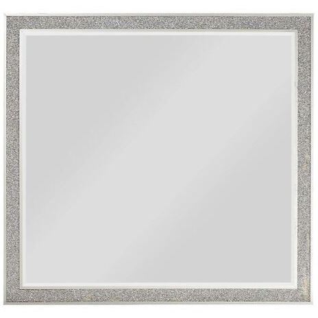 36" Dresser Wood Mirror