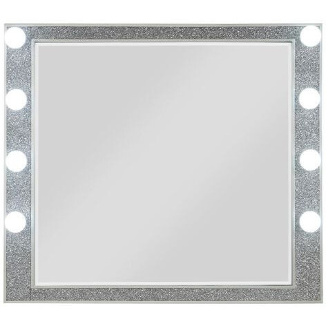36" Dresser Wood Mirror