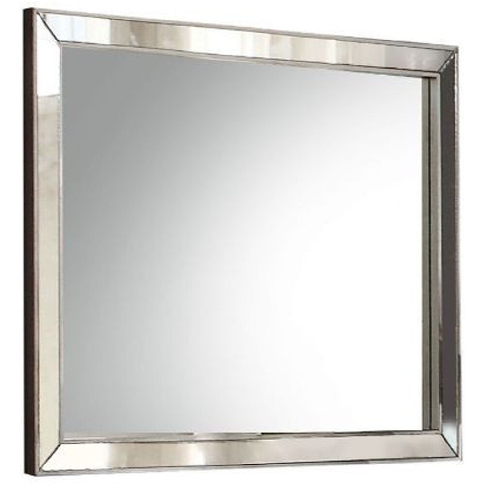32" Platinum Framed Dresser Mirror