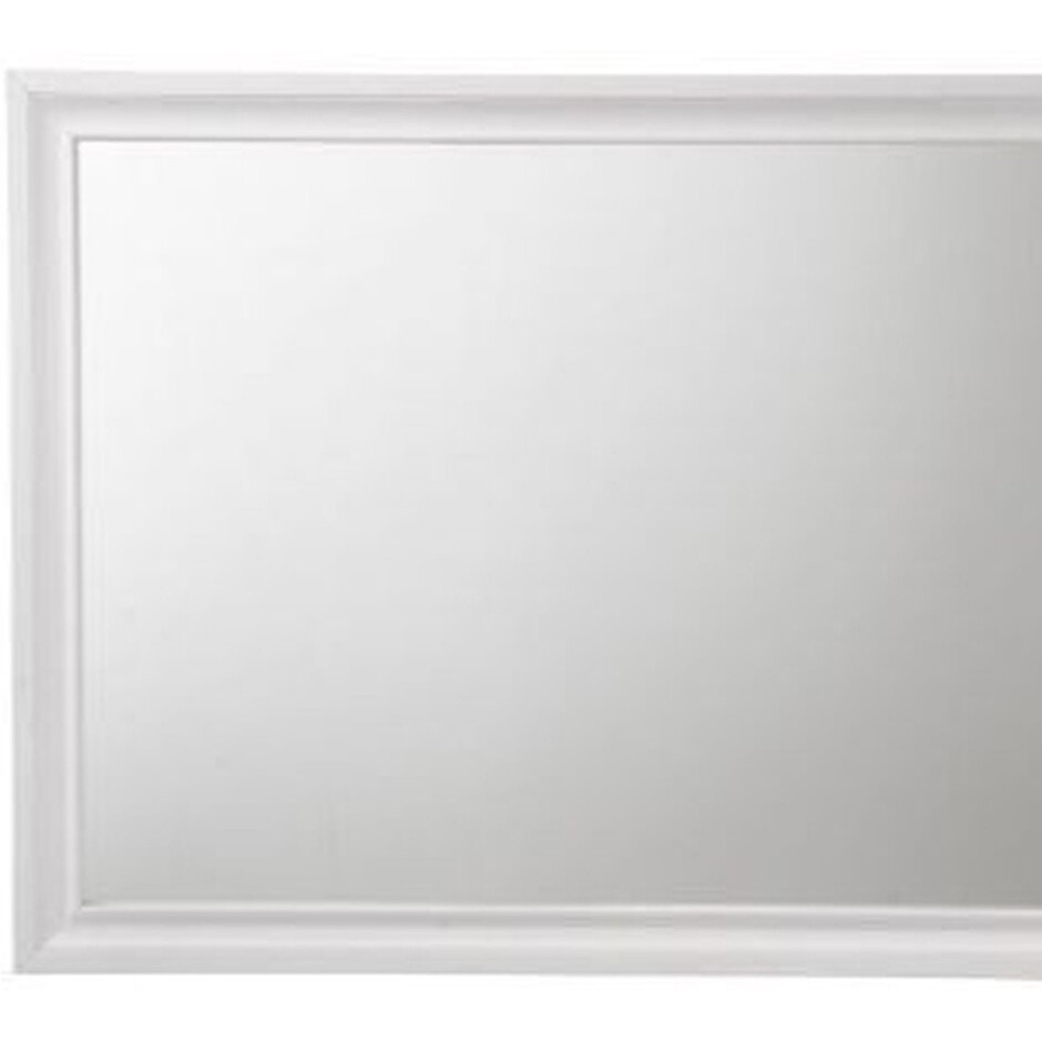 36" White Dresser Mirror