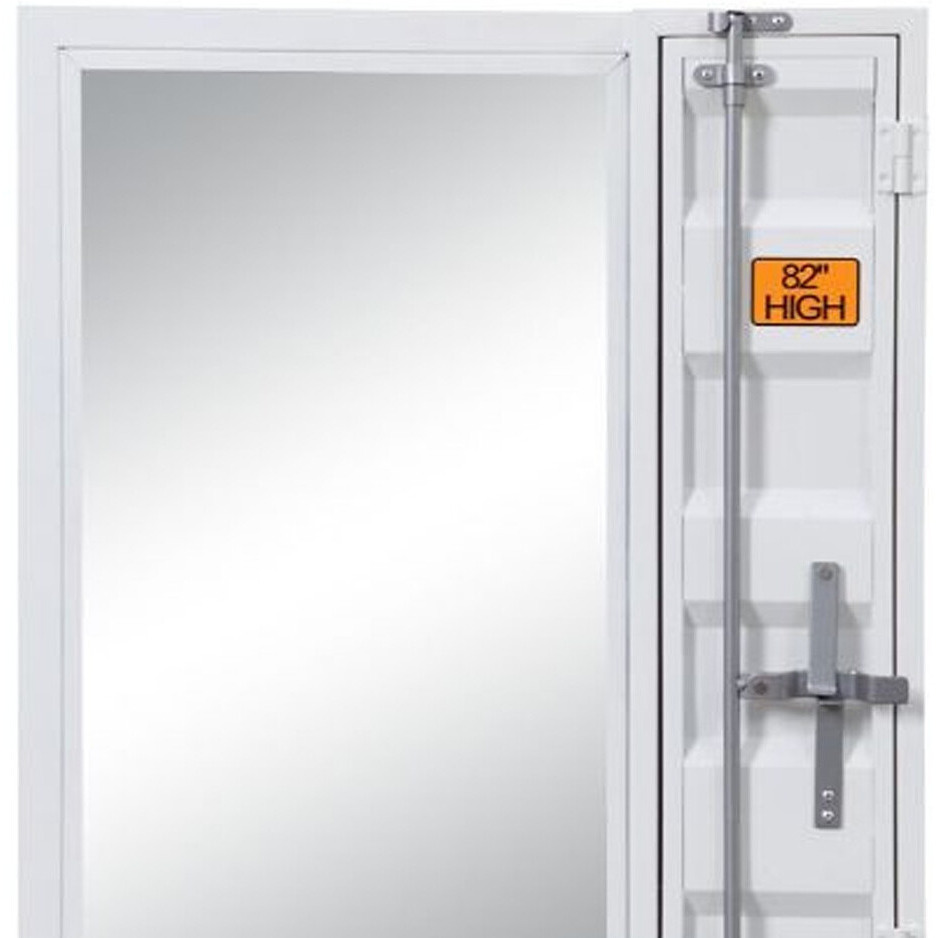 32" White Rectangle Mounts To Dresser Dresser Mirror