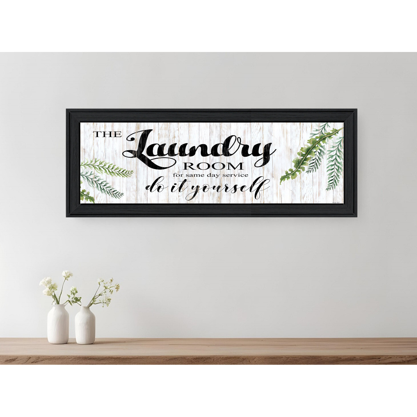 The Laundry Room Black Framed Print Laundry Wall Art