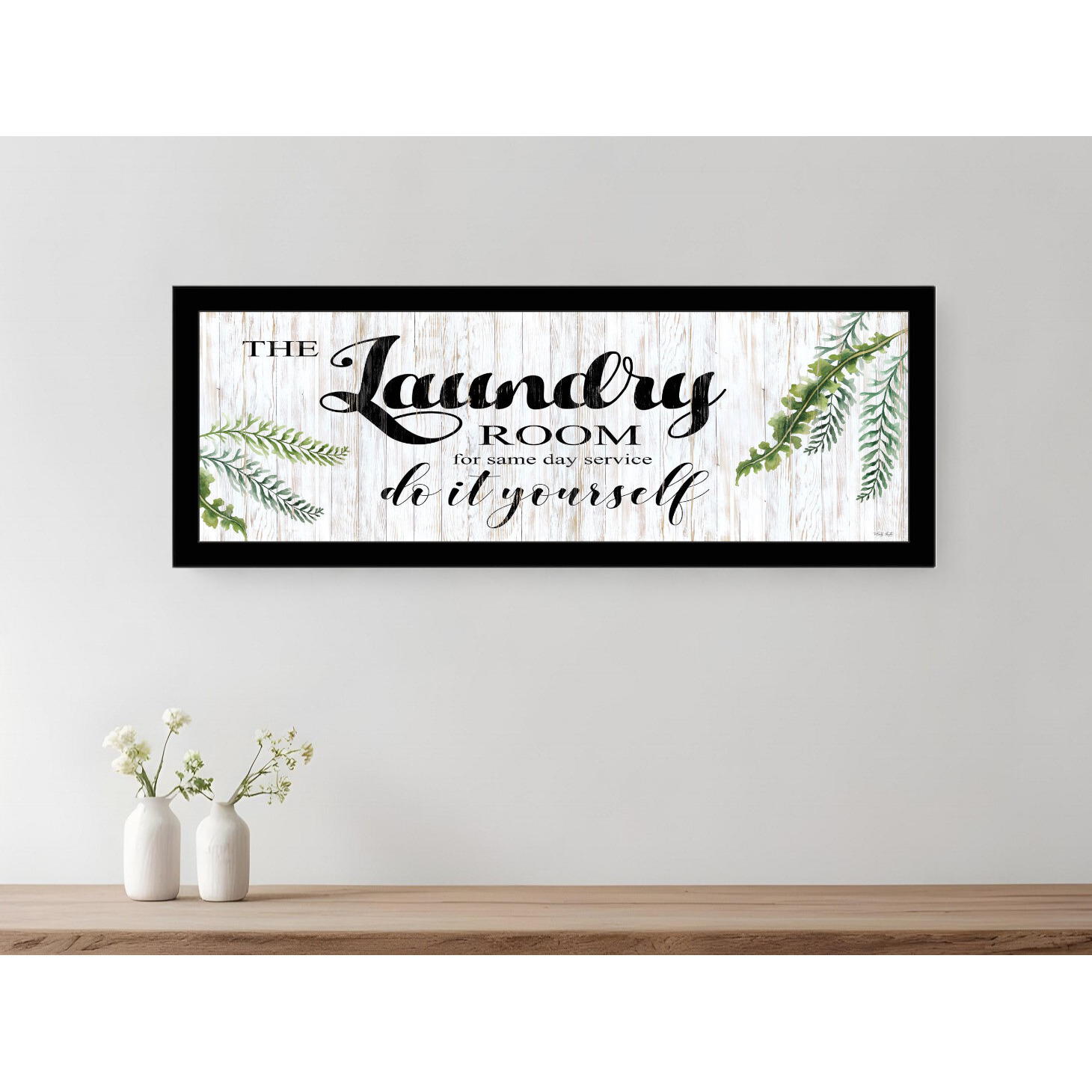 The Laundry Room Black Framed Print Laundry Wall Art