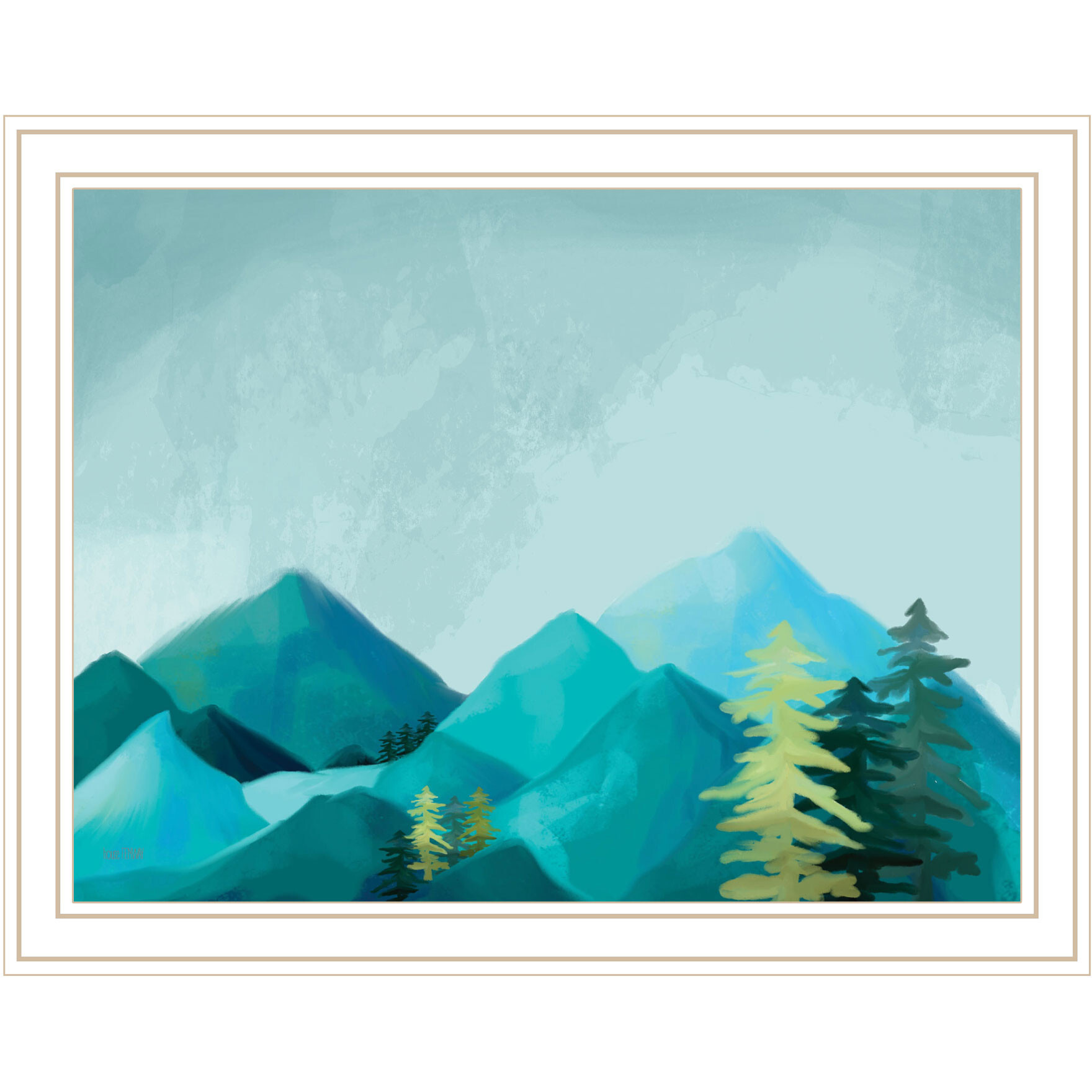 Adventure Awaits White Framed Print Wall Art