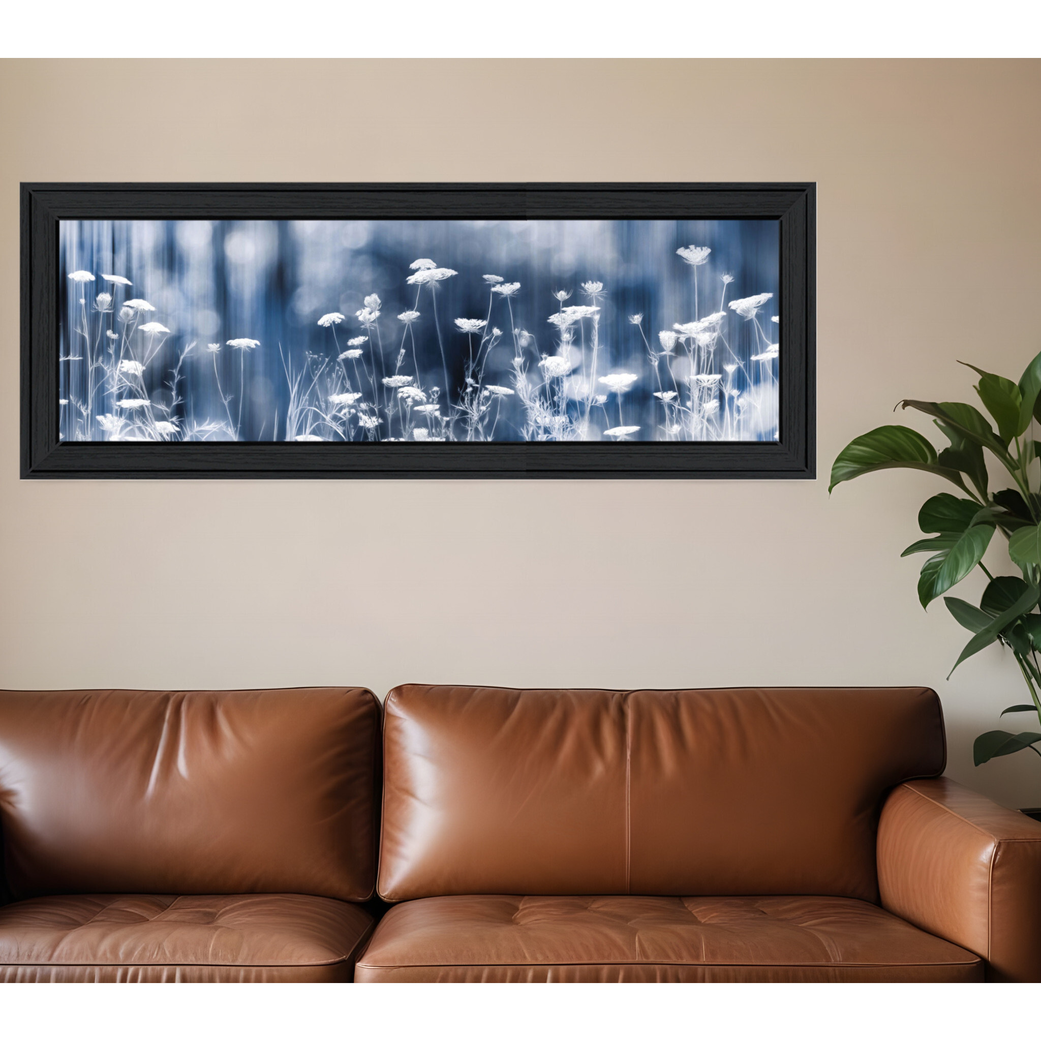 Summer Dreams Black Framed Print Wall Art