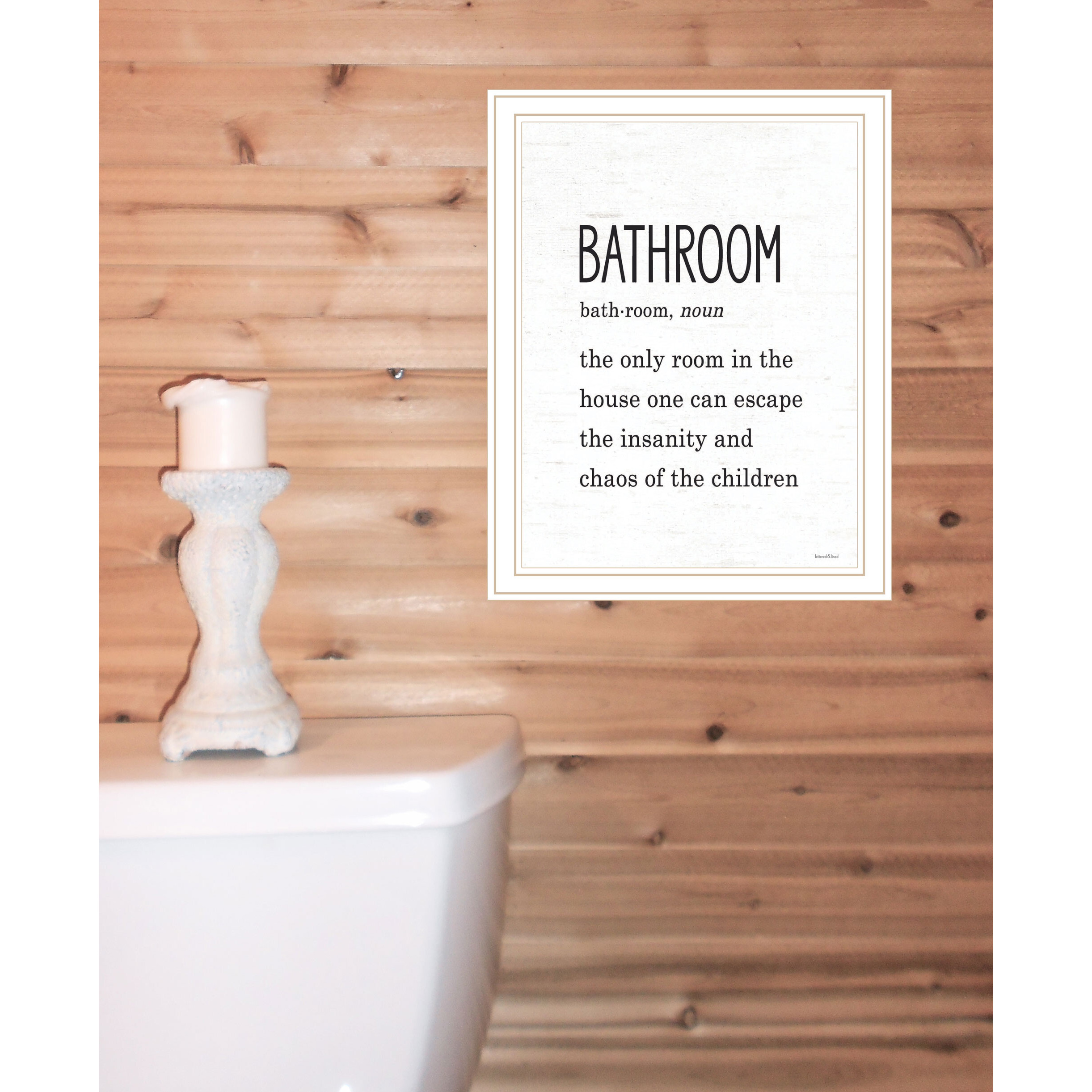 Bathroom Escape White Framed Print Bathroom Wall Art