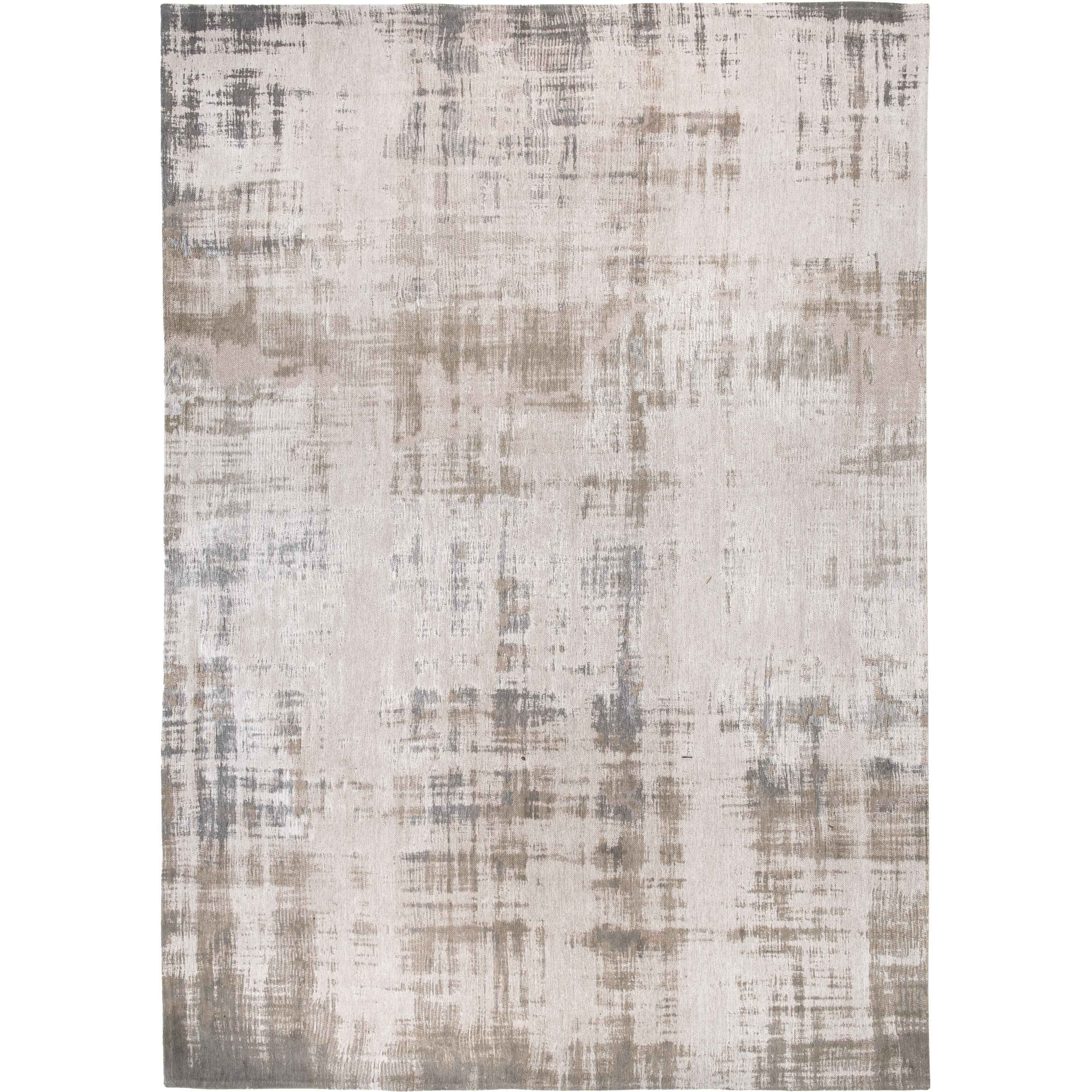 8' X 11' Gray and Beige Abstract Non Skid Area Rug