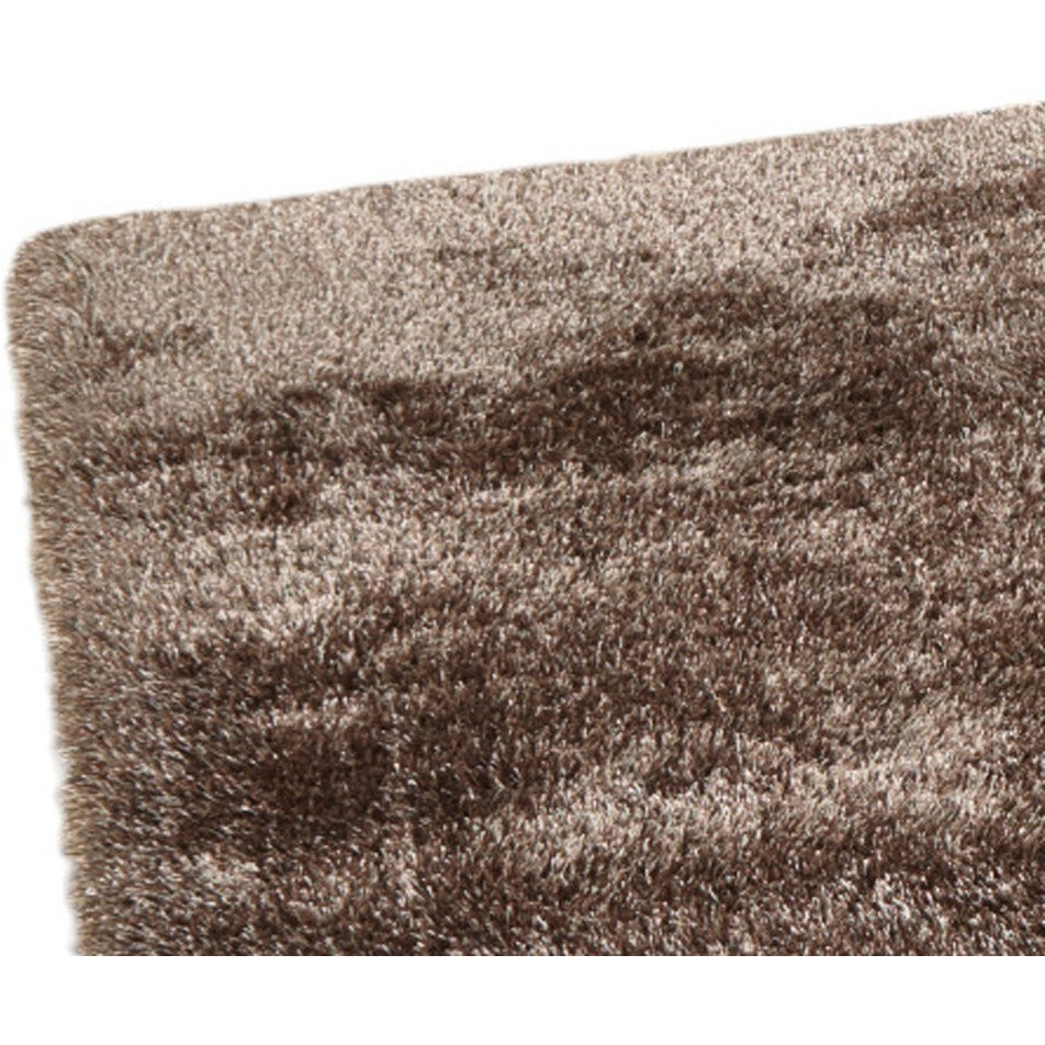 5' X 7' Charcoal Shag Hand Tufted Area Rug