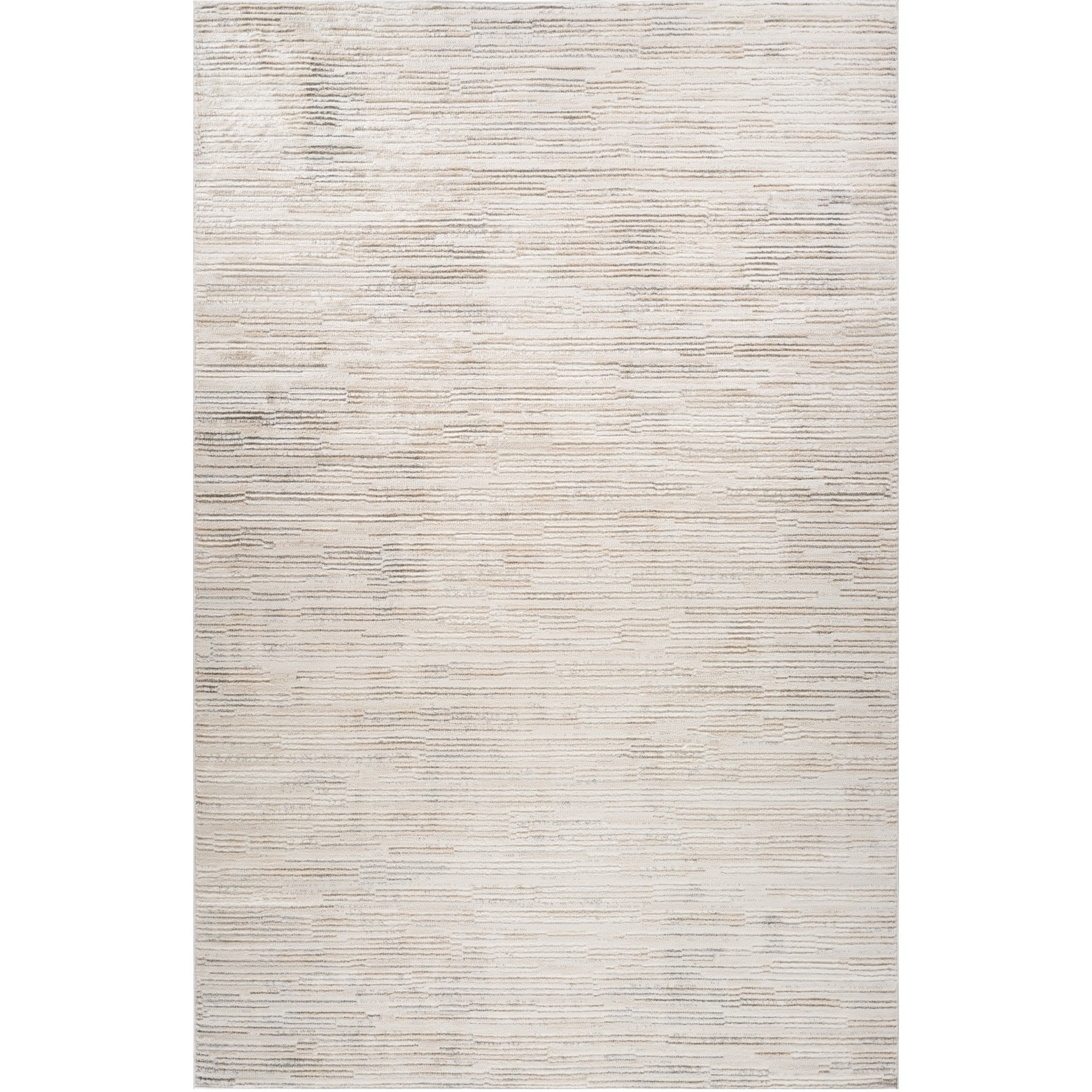 4' X 6' Gray and Beige Geometric Distressed Area Rug