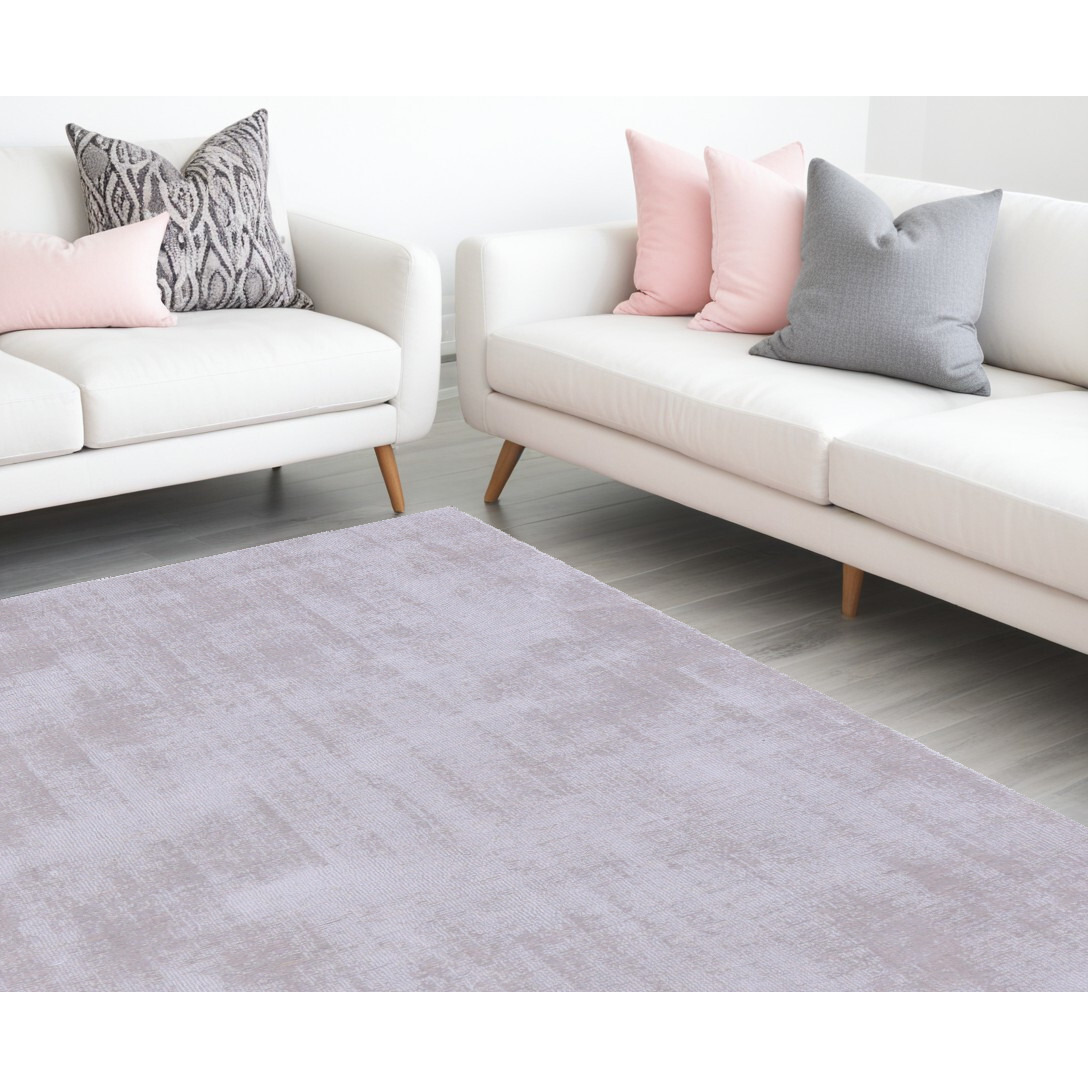 8' X 10' Taupe Hand Loomed Area Rug