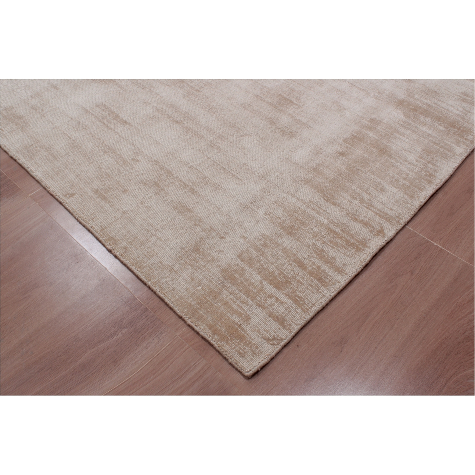 8' X 10' Champagne Hand Loomed Area Rug