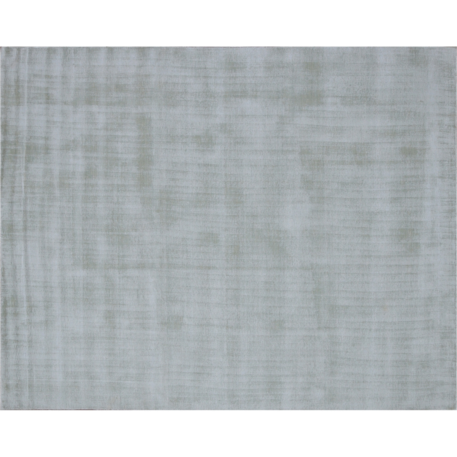 9' X 12' Green Hand Loomed Area Rug