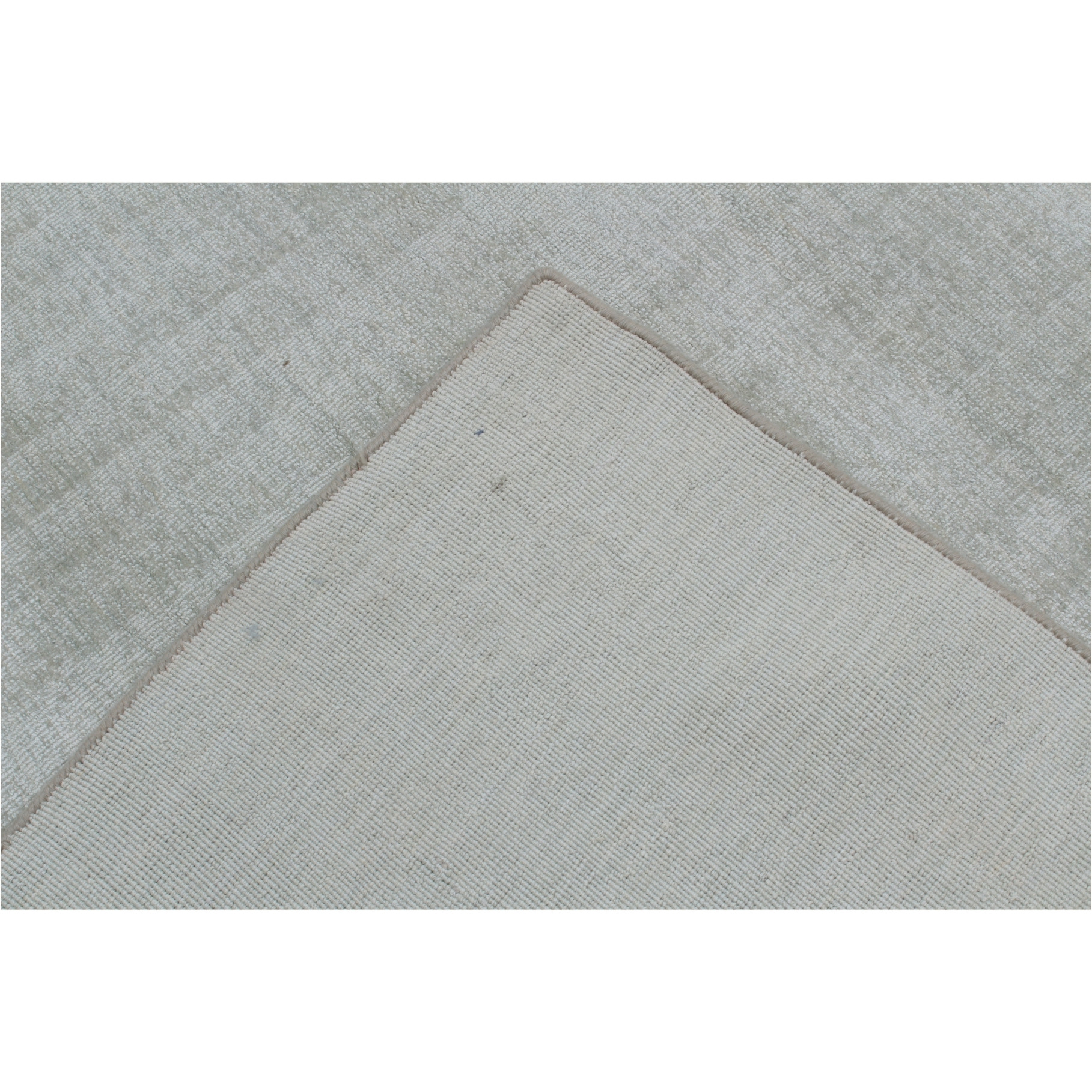 9' X 12' Green Hand Loomed Area Rug