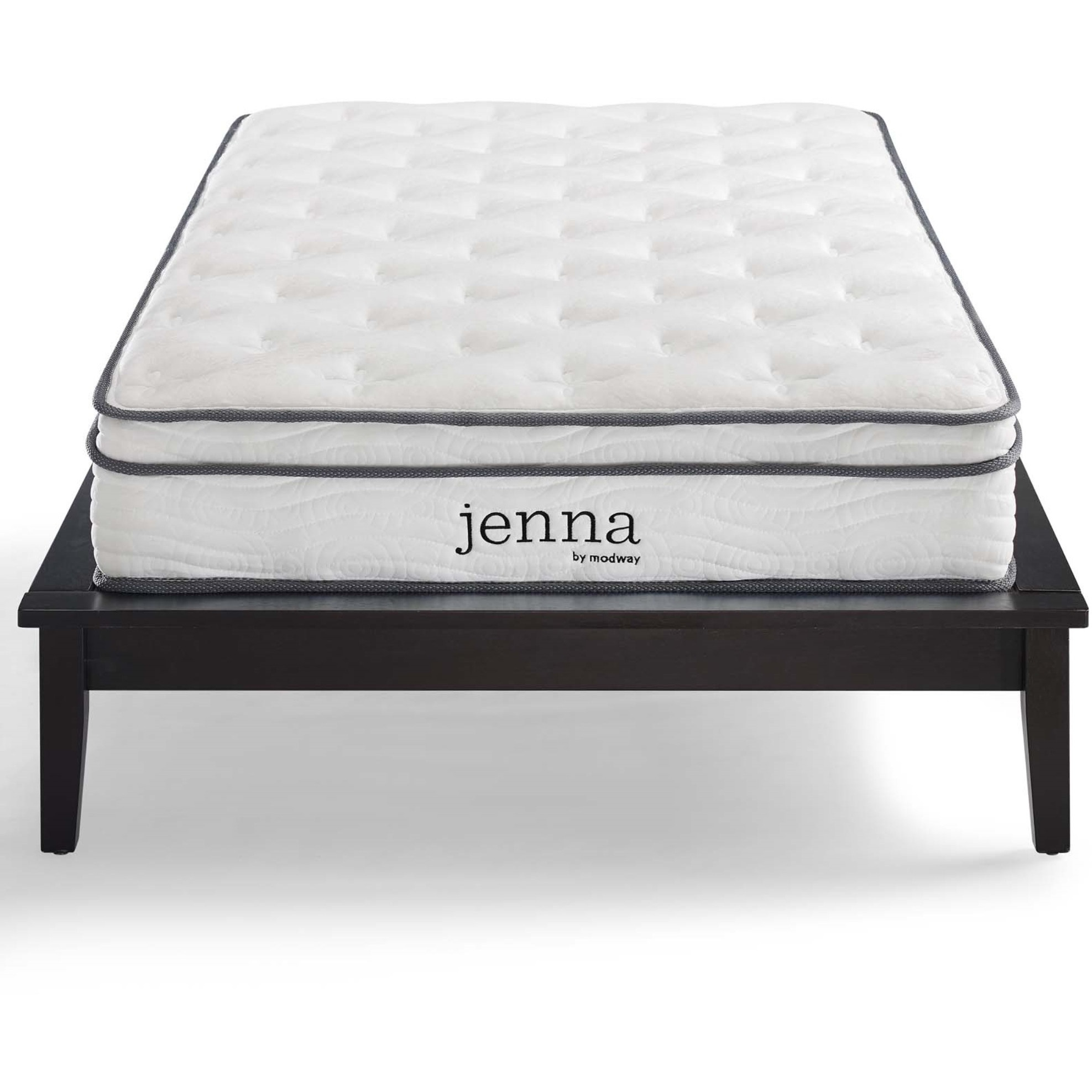 Jenna 8" Narrow Twin Innerspring Mattress White