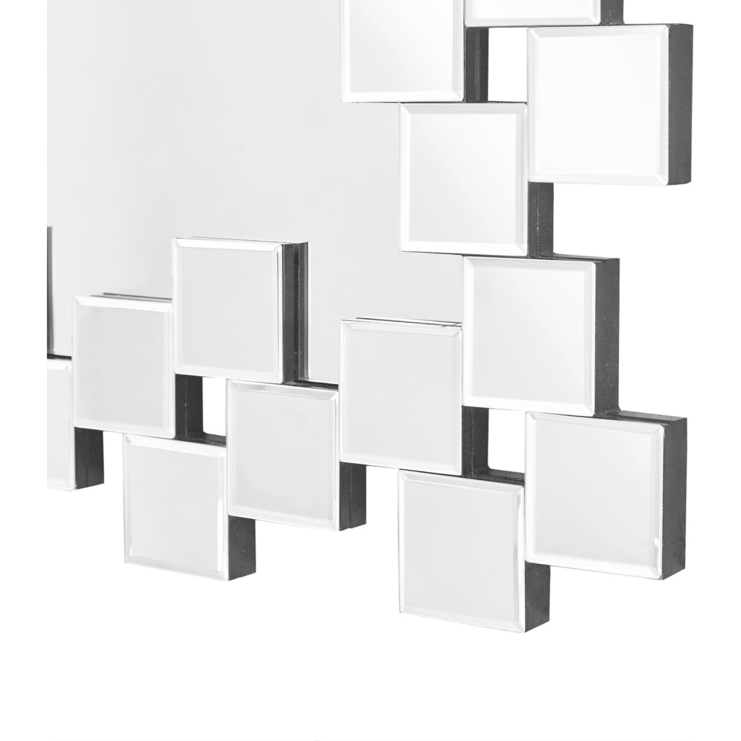 Sparkle 31.5 in. Contemporary Rectangle Mirror in Clear
