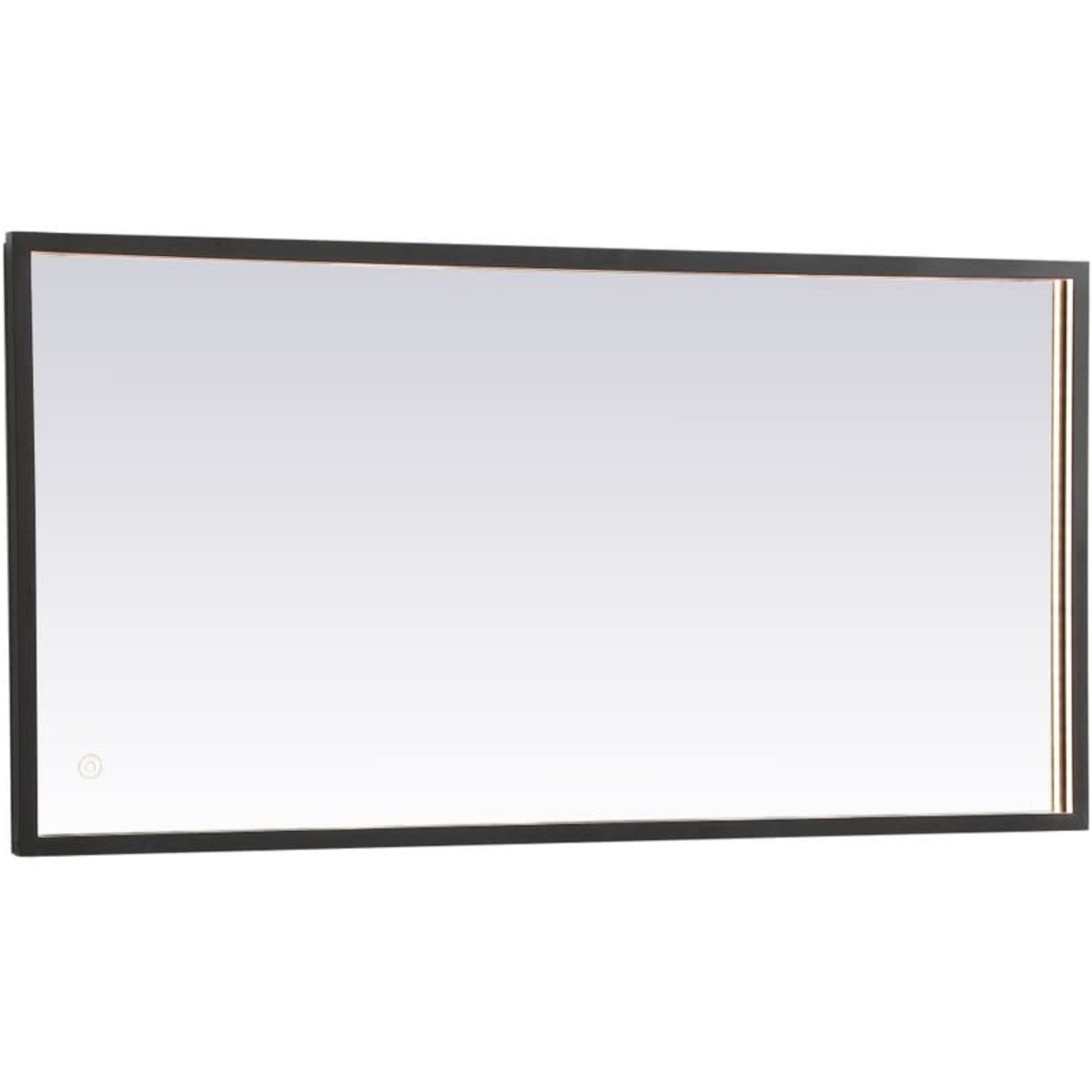Pier 20x30 inch LED mirror with adjustable color temperature 3000K/4200K/6400K in black