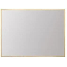 Aluminum Frame Rectangle Mirror 27x36 In Gold