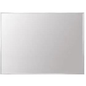 Aluminum Frame Rectangle Mirror 27x36 In Silver