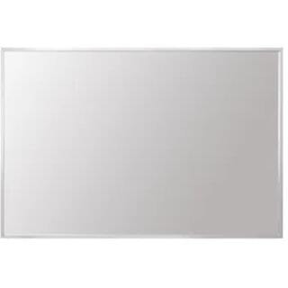 Aluminum Frame Rectangle Mirror 30x42 In Silver