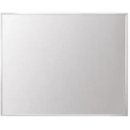 Aluminum Frame Square Mirror 30x36 In Silver