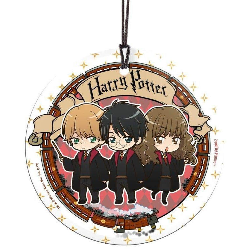 Trend Setters SPCIR993 Harry Potter off to Hogwarts StarFire Prints Hanging Glass