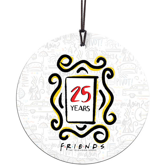 Trend Setters SPCIR1041 Friends 25s Starfire Hanging Glass