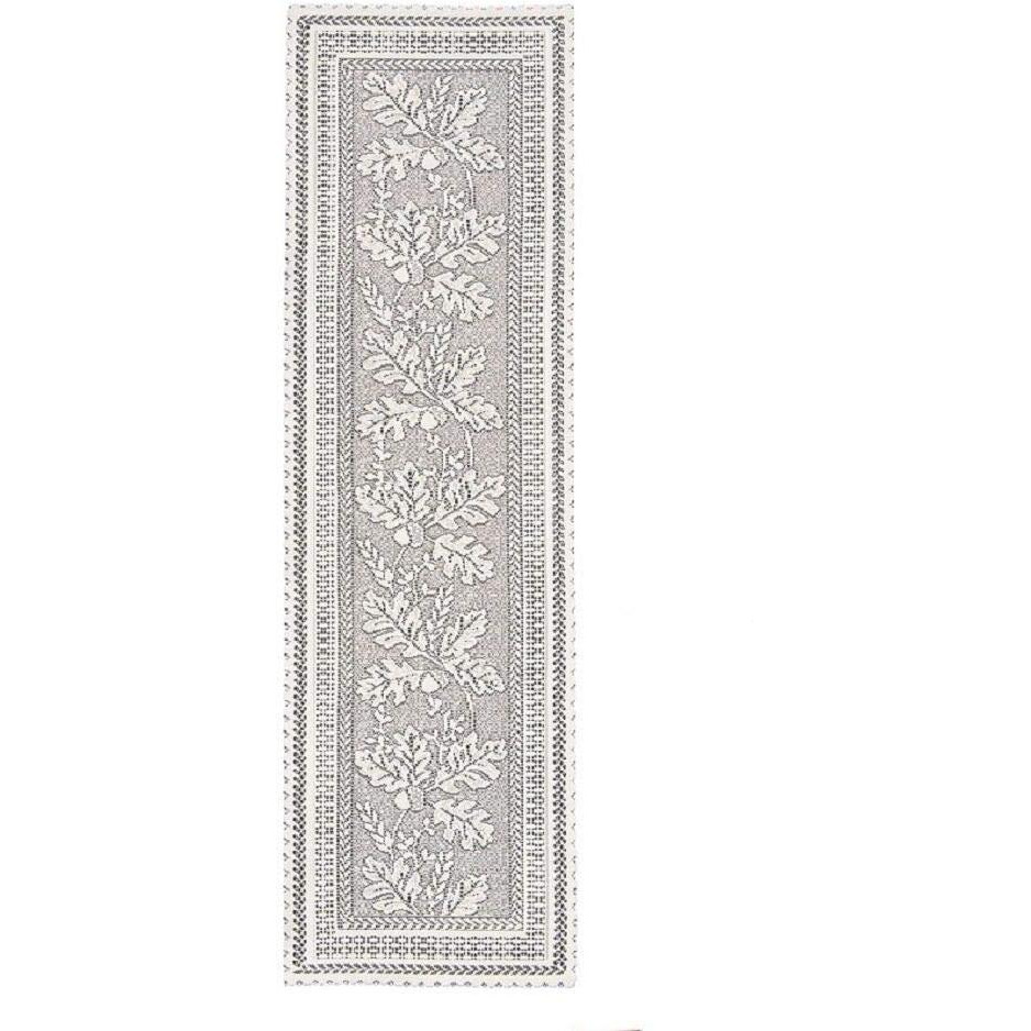 14 x 72 in. Oak Leaf Table Runner  Cafe