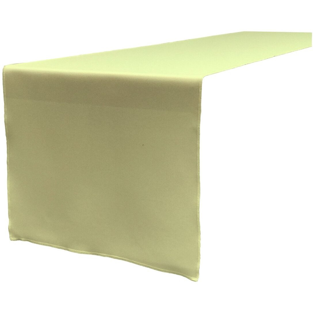 TCpop14x108-SageP19 Polyester Poplin Table Runner  Sage - 14 x 108 in.