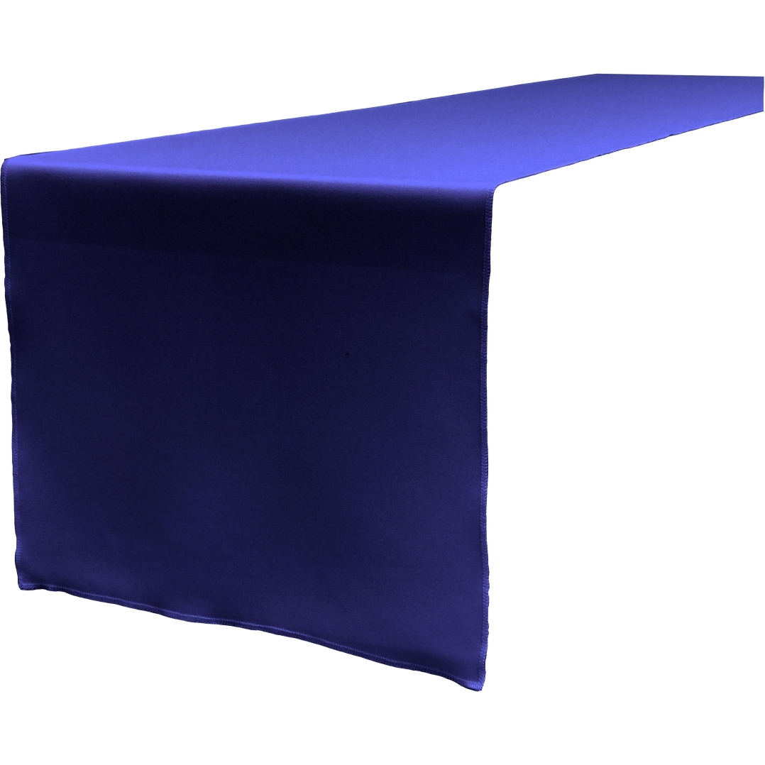 TCpop14x108-RoyalP50 Polyester Poplin Table Runner  Royal - 14 x 108 in.