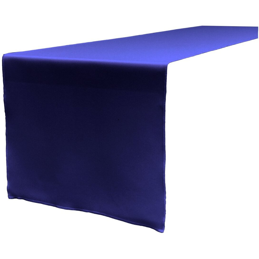 TCpop14x108-RoyalP50 Polyester Poplin Table Runner  Royal - 14 x 108 in.