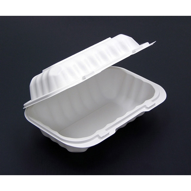 9 x 6 x 3 in. Hoagie Container  White