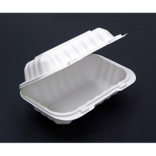 9 x 6 x 3 in. Hoagie Container  White