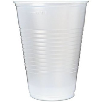 16 oz RK Ribbed Cold Drink Cups  Clear - 50 per Sleeve  20 Sleeves per Case