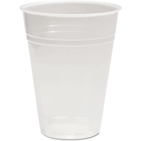 Translucent Plastic Hot & Cold Cups&44 16 oz.
