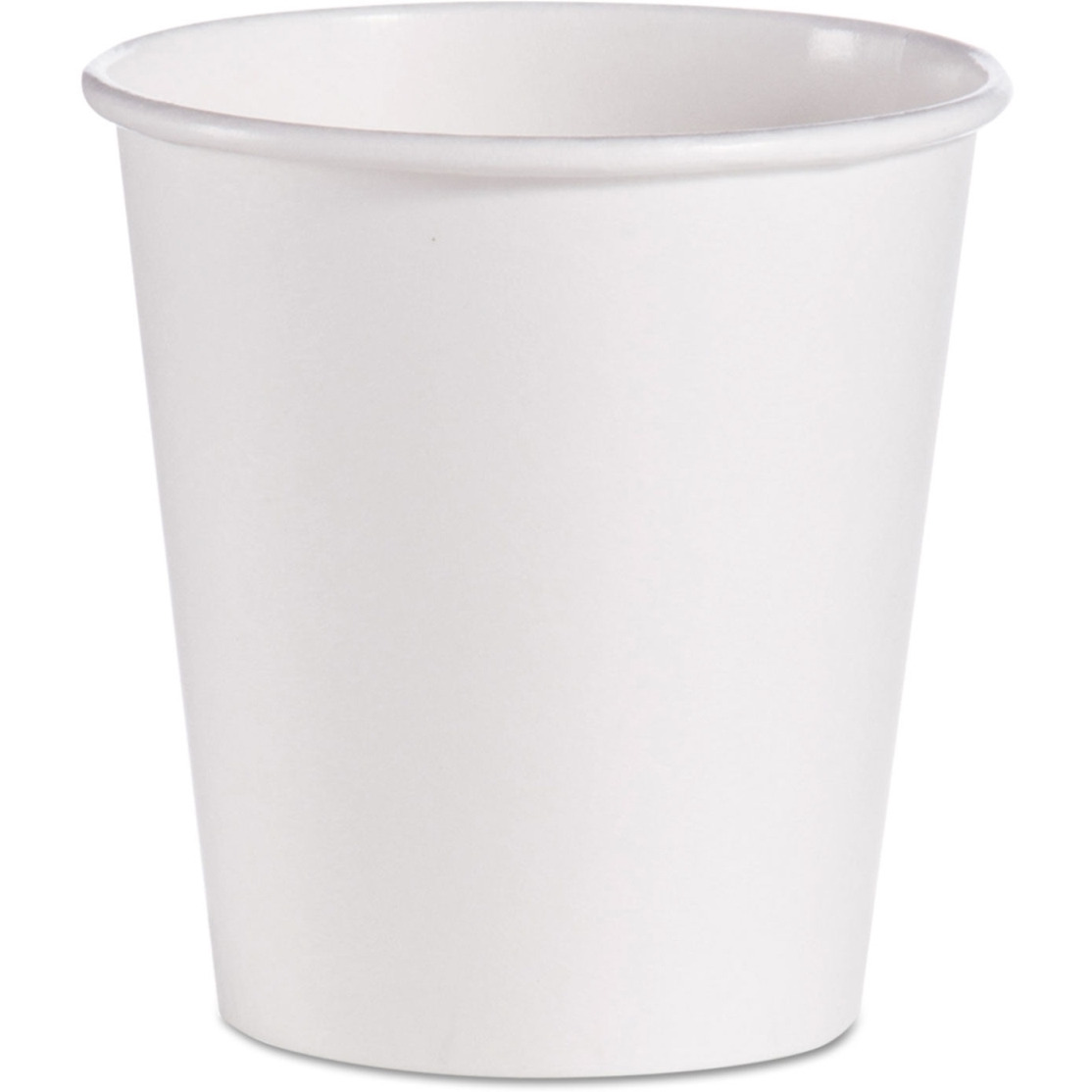 10 oz Single-Sided Poly Paper Hot Cups&44 White