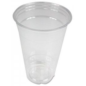 BWK 20 oz Clear Plastic Pet Cold Cups