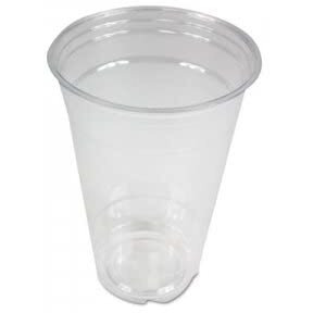 BWK 20 oz Clear Plastic Pet Cold Cups