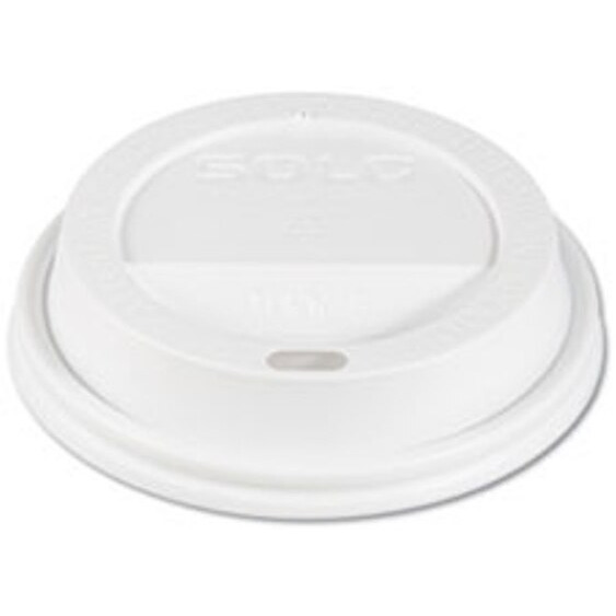 Traveler Cappuccino Style Dome Lid&44 White - 10 oz