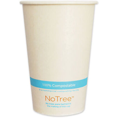 World Centric CUSU16C 16 oz Notree Paper Cold Cups  Natural
