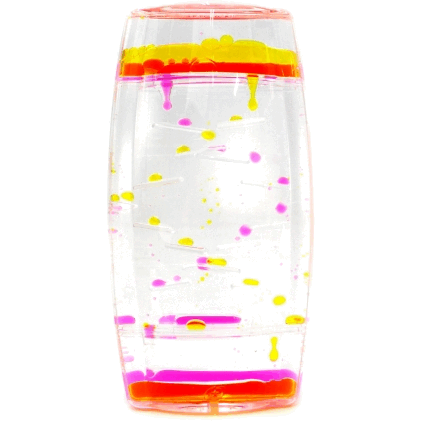 Liquid Motion Timer  Yellow Pink