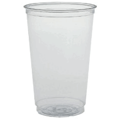 Ultra Clear PETE Cold Cups  20 oz  Clear